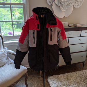 Striped Boys Ski Jacket